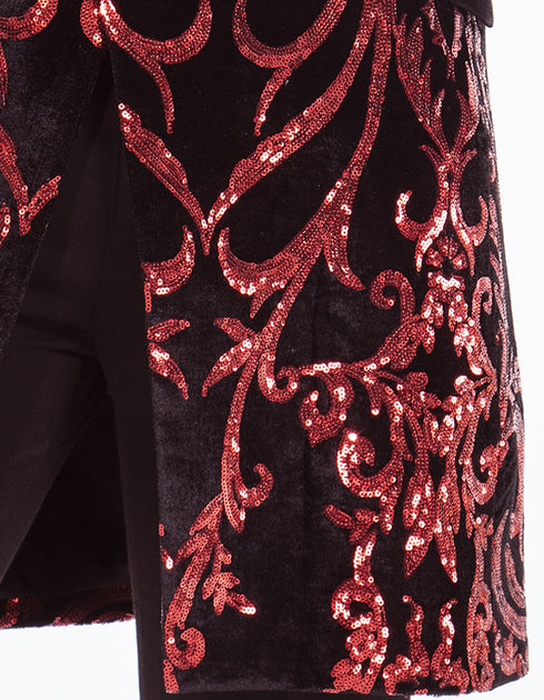 Women's Sequins Jackets Luxury Red main image 1