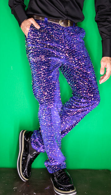 mens sequin dress pants Mens Sequin Pants