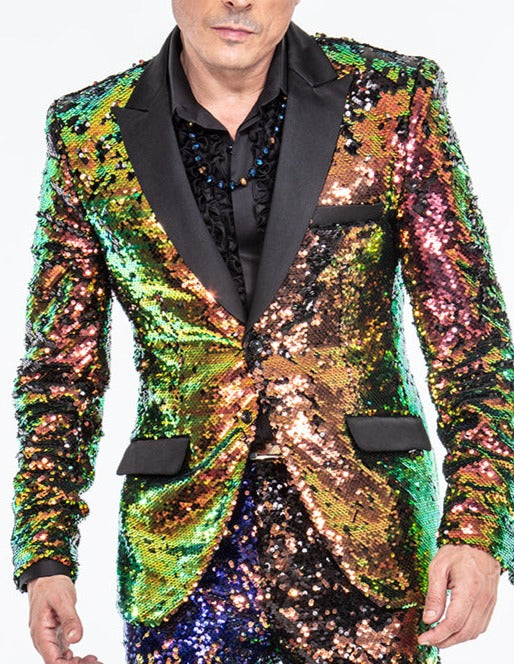 sequin suits men, multi colors,Angelino