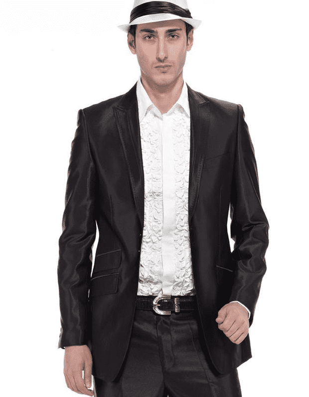 Mens Suits, Aldo Black - ANGELINO