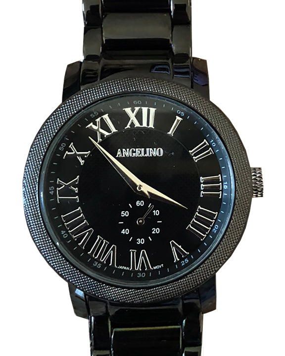 Men's Fashion Watch Mars Black- Mens - Fashion - Accessories - ANGELINO