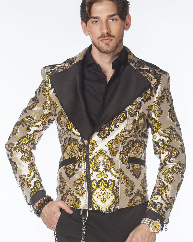 Men's Fashion Jacket - Men's Biker Jacket - Tivoli - ANGELINO