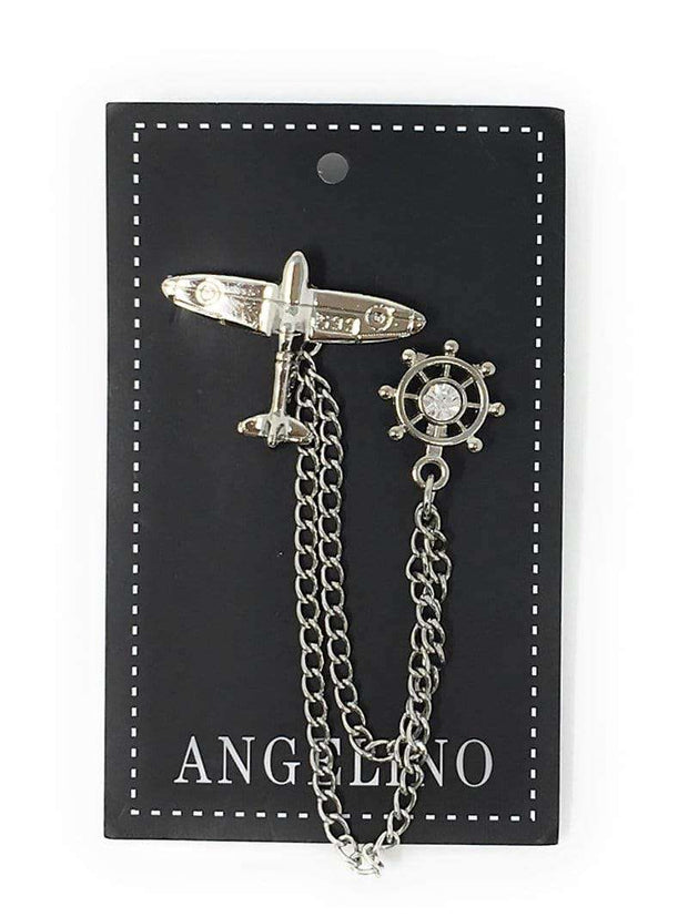 Pin Lapel Airplane - ANGELINO