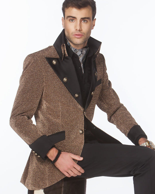 Prom Blazer - Lord D. Bronze - Semi Long Blazer - Blazers - Prom - Tuxedo - ANGELINO