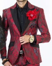 Fashion Suit for men, V Red - Fashion - prom - suits - 2020 - ANGELINO