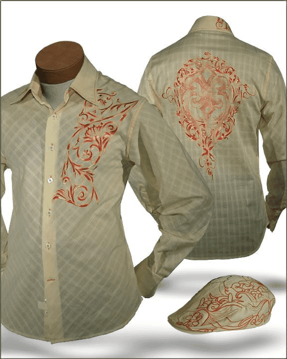 Men's New Fashion Angelino Shirts Giorgio Yellow - ANGELINO