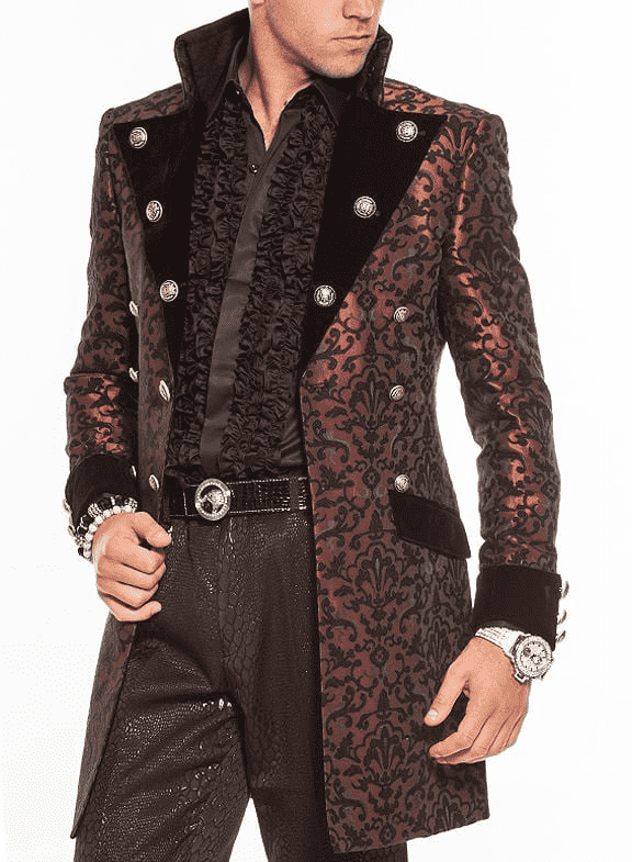 Long Coat - Rust - ANGELINO