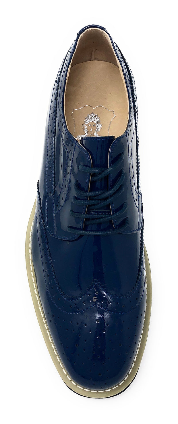 Men's Leather Shoes - Spirit Navy - Fashion-Mens - ANGELINO