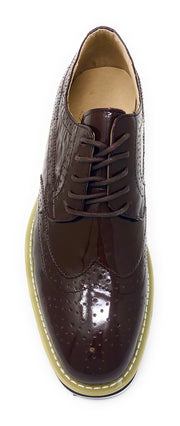 Men's Leather Shoes - Spirit Brown - Fashion-Mens - ANGELINO
