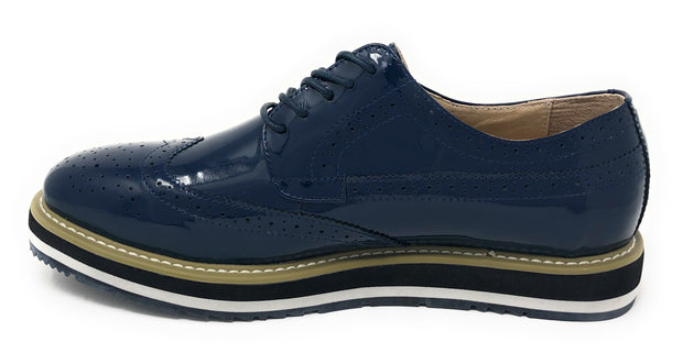 Men's Leather Shoes - Spirit Navy - Fashion-Mens - ANGELINO