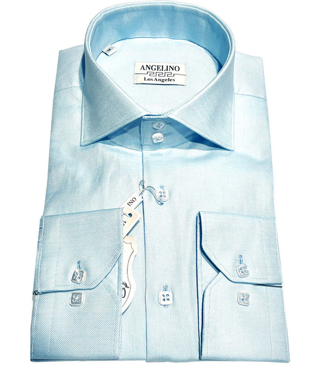 light blue dress shirt - ANGELINO