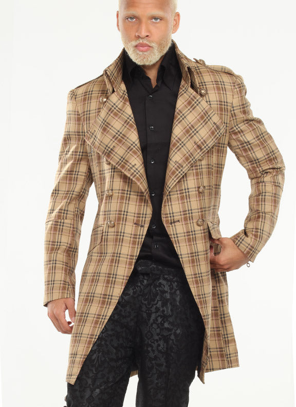 long coat for men brown, Angelino