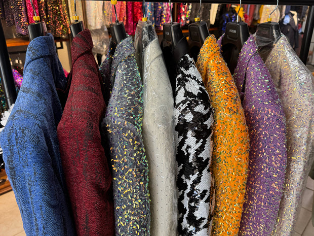 MENS SEQUIN BLAZERS