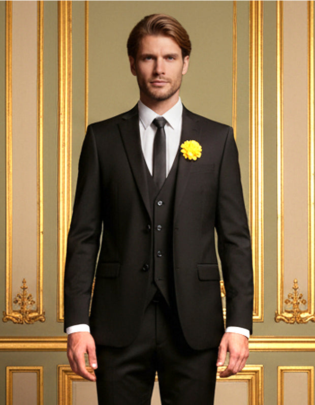 black dress shirt with gold tie Succession Tie Clip | Guinea Feathers