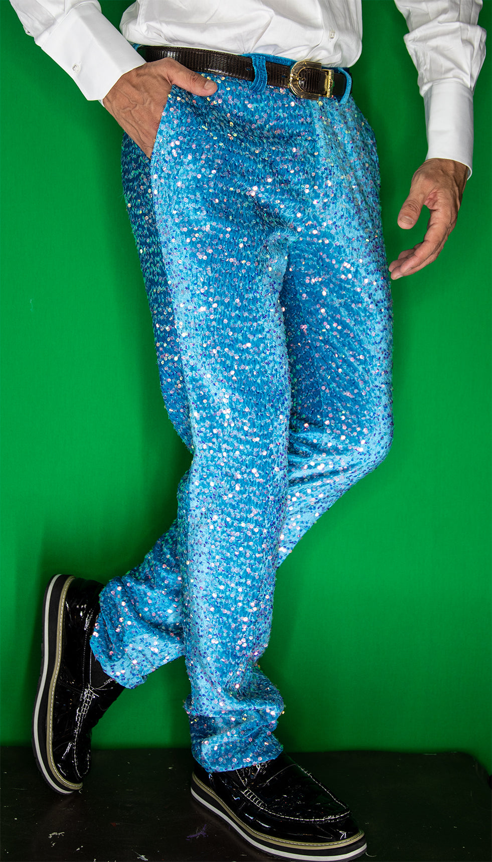 mens sequin dress pants Men's Sequin Pants
