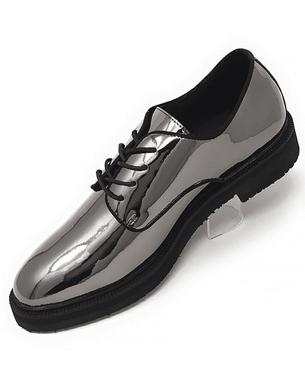 Men's Fashion Shoes, Tap Silver - ANGELINO