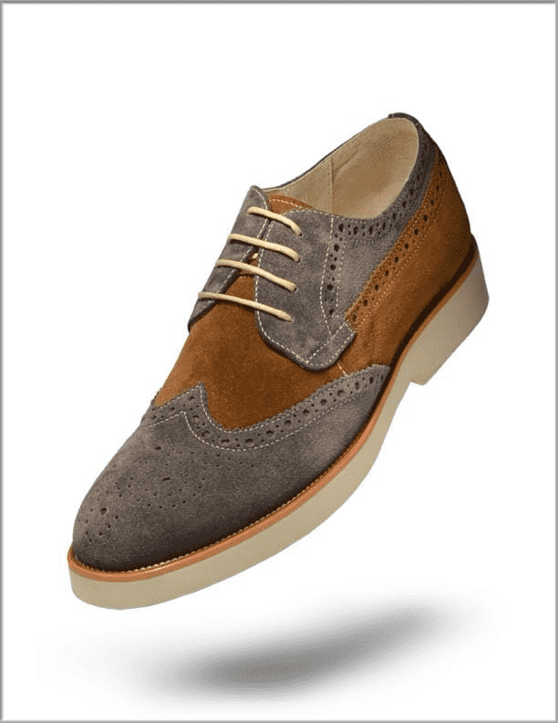 Men's Suede Shoes,  T. Suede Gray-Fashion-Shoes-2020 - ANGELINO