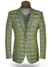Sport Coat/ Blazer Marina Green - Tuxedo - Jacket - Fashion - ANGELINO