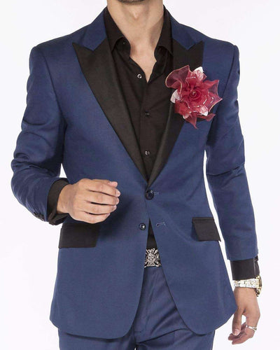 Tuxedo Suit: CL D. Blue - Mens - Fashion - Suits - ANGELINO
