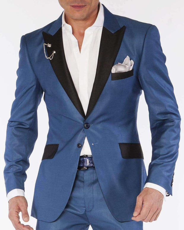 Blue Tuxedo, CL M. Blue - Stylish - Mens Suits - Prom - ANGELINO