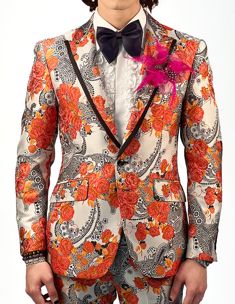 Floral Suit for Men, ANGELINO