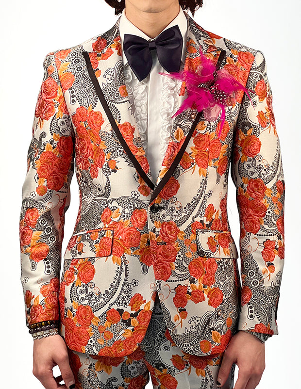 Floral Suit for Men, ANGELINO