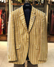 Big and Tall Blazer - Mens Sport Coat - Blazer for men - Linea Gold
