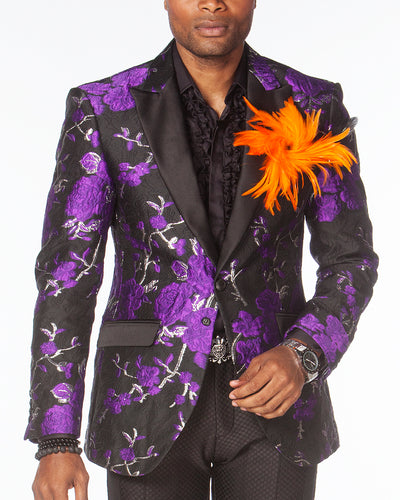 Prom Blazer - Tuxedo - Celleb Purple - Prom Tuxedo 2021 - ANGELINO