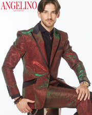 Prom Suit - Lucio Red - Red Prom Suit - Prom - 2020 - Suits - ANGELINO
