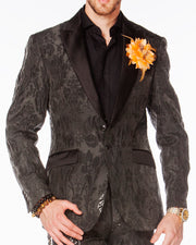 Prom Suit - Victorian Black - Tuxedo - Prom - Suits - ANGELINO