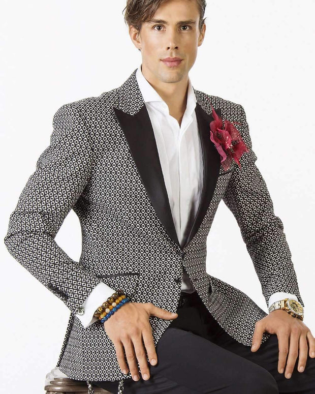 Mens Fashion Blazer - Reggio-          Prom - Tuxedo - Jacket - ANGELINO