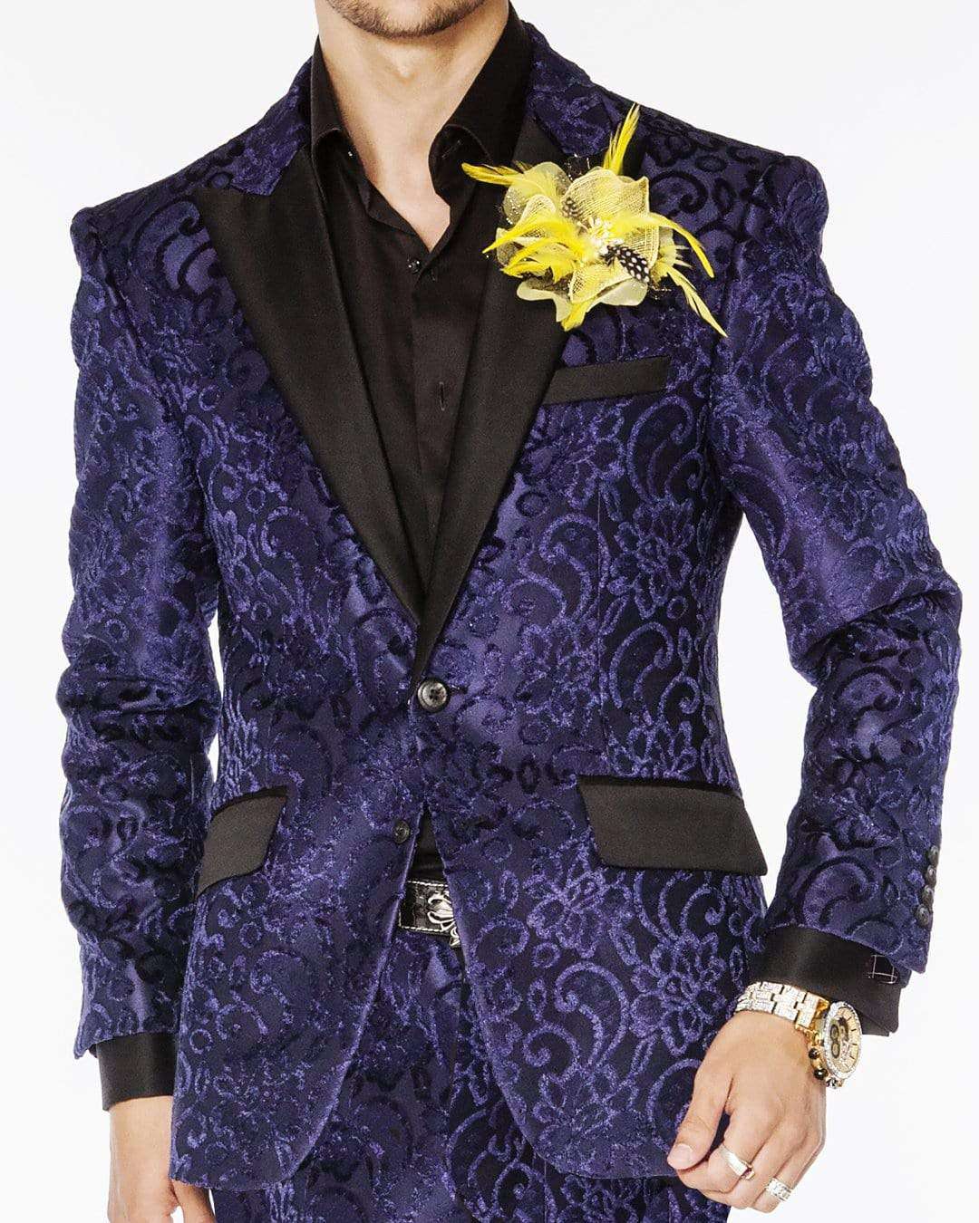 Men's Suits, Tuxedo, Velvet Suit, Prom Suit, Tuxedo Suit, Wedding Suit 40R/34