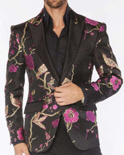 Men's Fashion Blazer-Spring Pink - ANGELINO