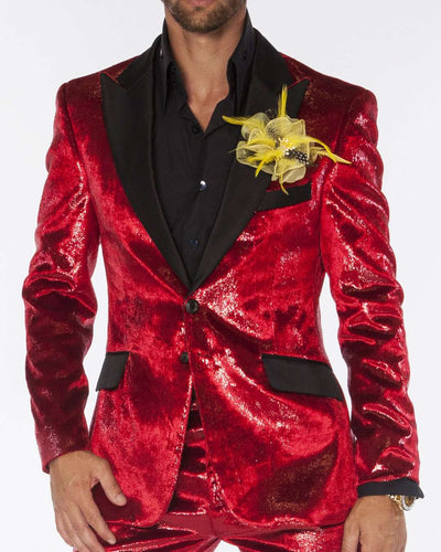 Prom Blazer, Tap Red - Tuxedo - Suits - Prom - ANGELINO