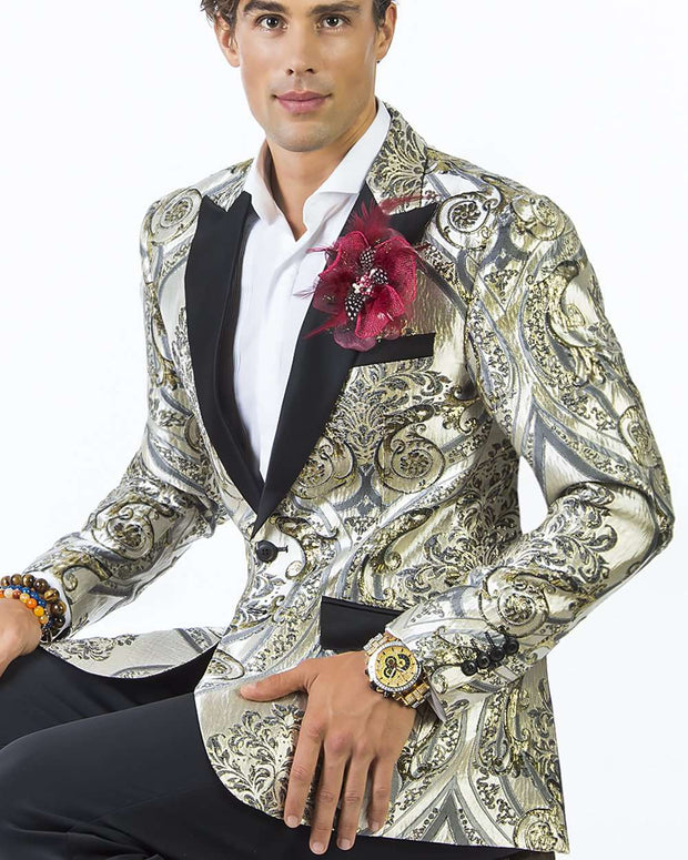 Fashion Blazers mens - Victor  - wedding - Tuxedo - prom - ANGELINO