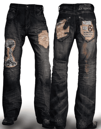 Men's Handmade Fashion Denim/Jeans Hiroshima - ANGELINO