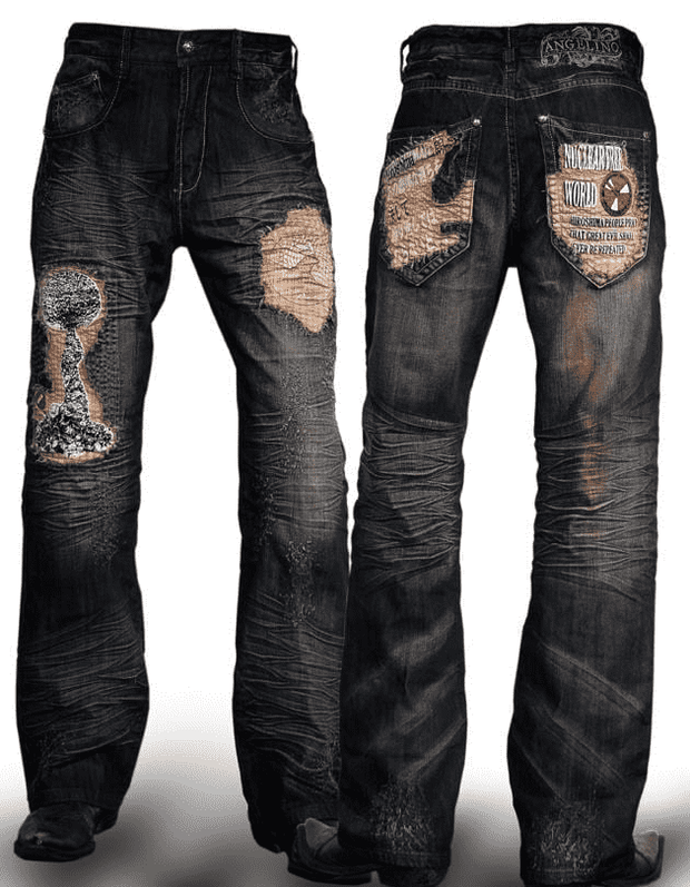 Men's Handmade Fashion Denim/Jeans Hiroshima - ANGELINO