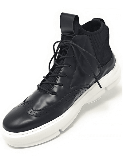 Men's Fashion Sneakers, Bobby 1 Black - ANGELINO