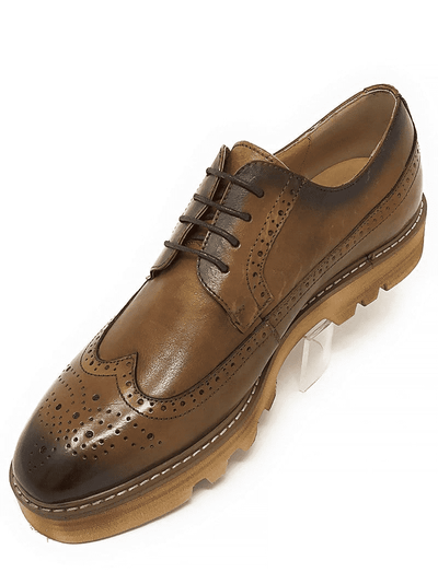Men's Fashion Shoes Dave 2 Brown - ANGELINO