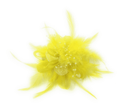 Men's Fashion Lapel Flower- Flower6 Yellow - ANGELINO