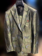 prom suit green, Paisley Angelino