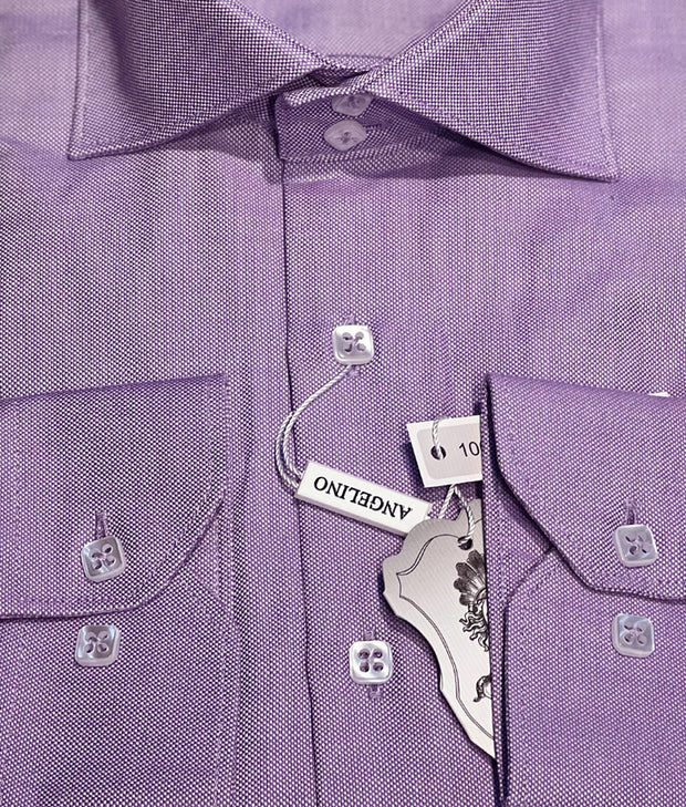 purple dress shirt1, ANGELINO