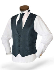 Black Vest Set - Prom - Wedding - Homecoming- Albero